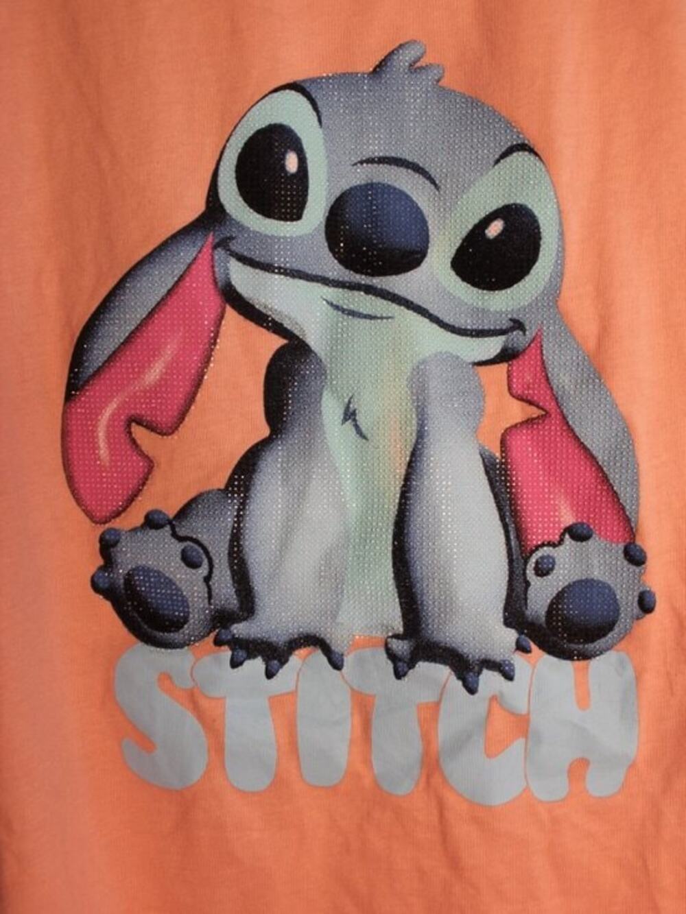 Stitch Graphic Tee for Kids - Peach XL
